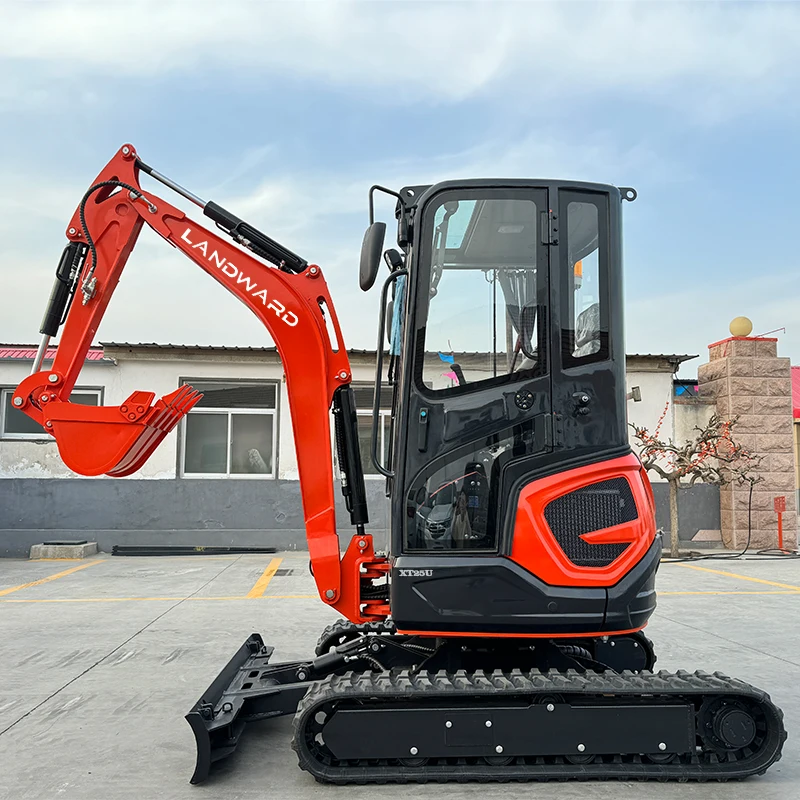 Factory Wholesale Cheap Hydraulic Crawler Small Excavator 2.5 Tons High Efficiency Multifunctional Mini Digger 1.8 Tons
