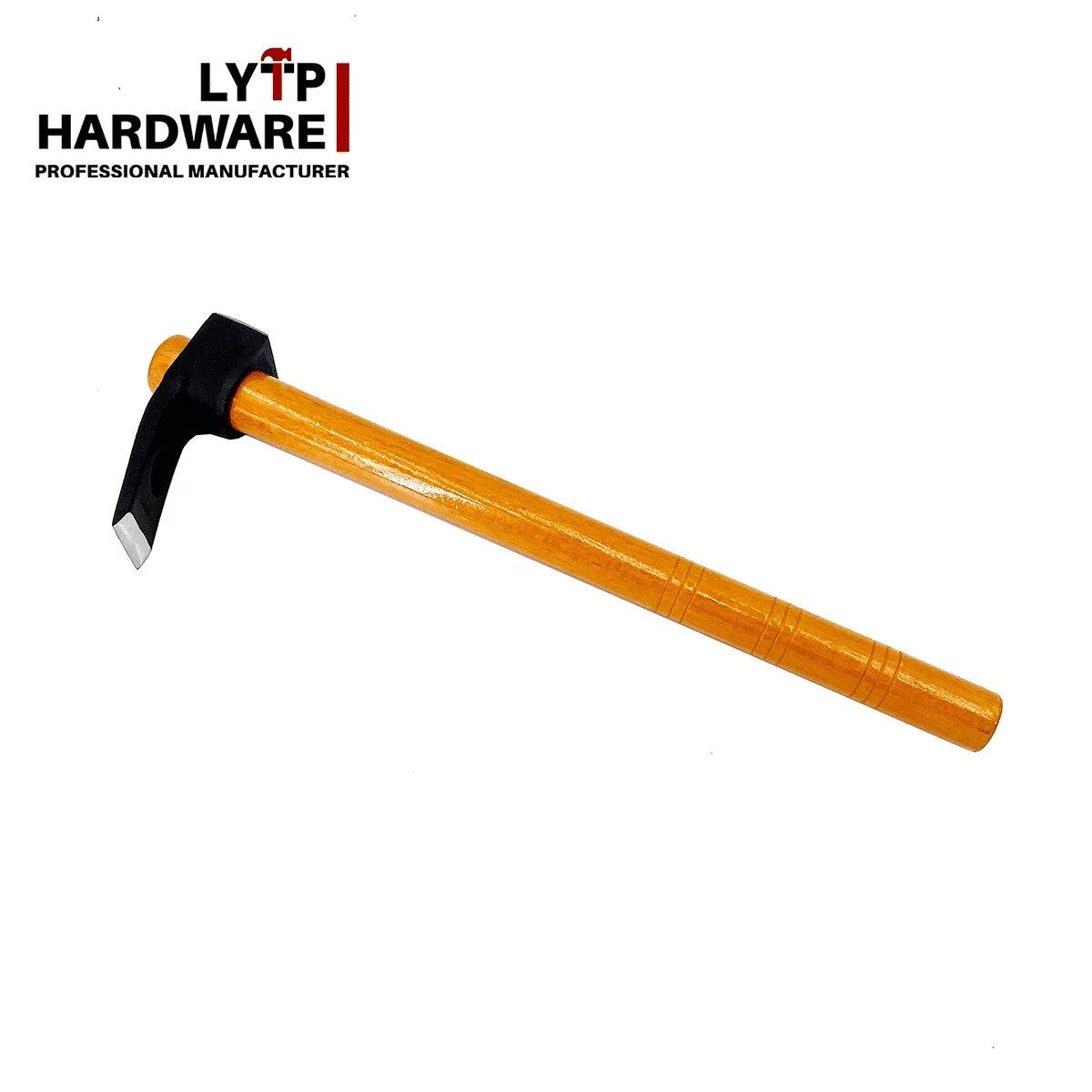 Household Garden Tool Wooden Handle Heavy Duty Forged Small Pick Hoe Nail Hammer Adze