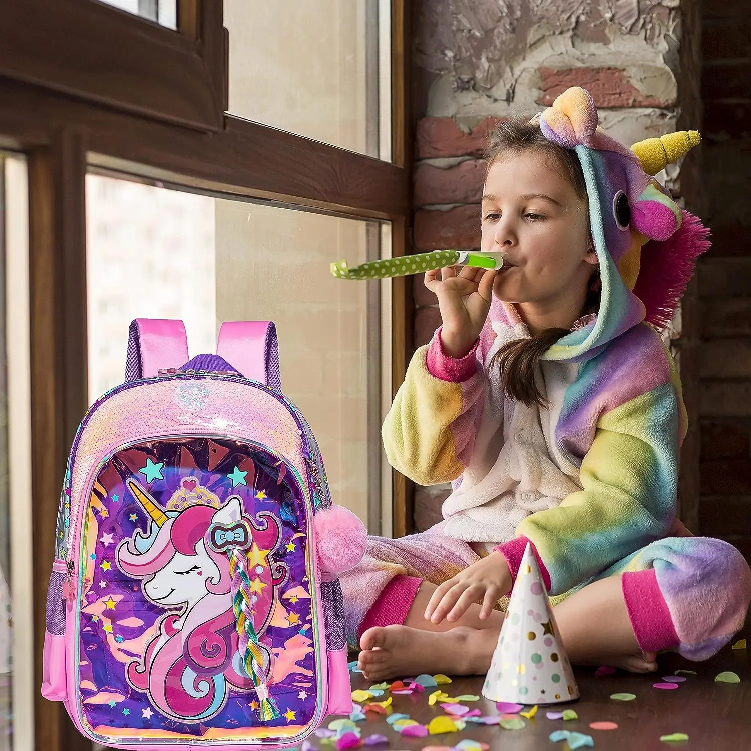 Wholesales Frozen Bulk Bag Pack Primary Girls Set Custom Backpack Unicorn School Bag Backpack Kids Bookbag Back pack