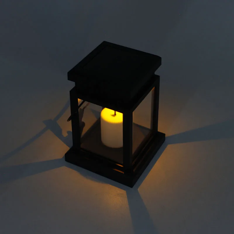 2 in 1 Function Hot selling Safety Solar LED Tomb Lantern Light Grave Candle Lamp