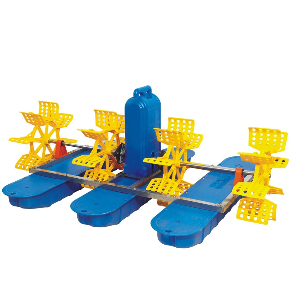 Hot sale 4 impeller pro-paddlewheel aquaculture aerator for sale