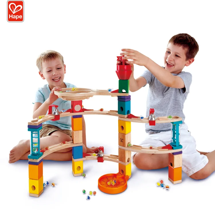 Interesting Creative Fantastic Wood Marble Runs Toy Super Set