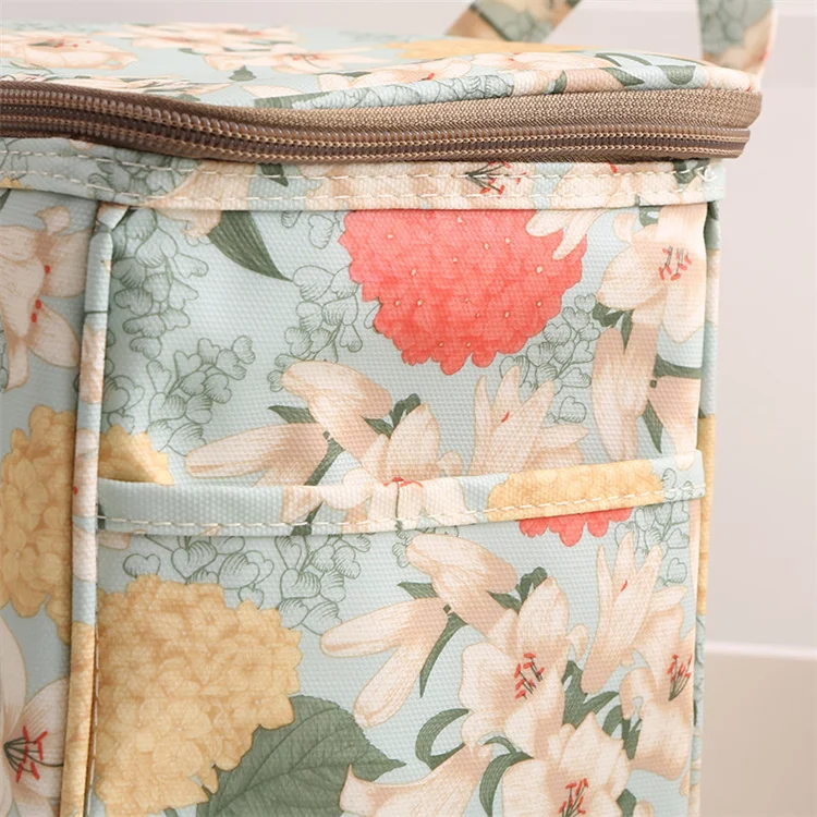 Manufacturers Wholesale New Waterproof Canvas Portable  Custom School Cooler Lunch Bag