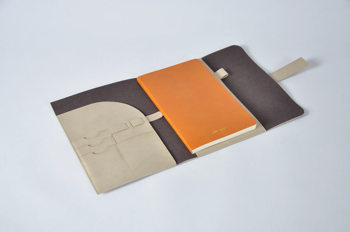 3 folded magnetic closure specialized pu leather dated planners, dately planners organizer planner gift sets