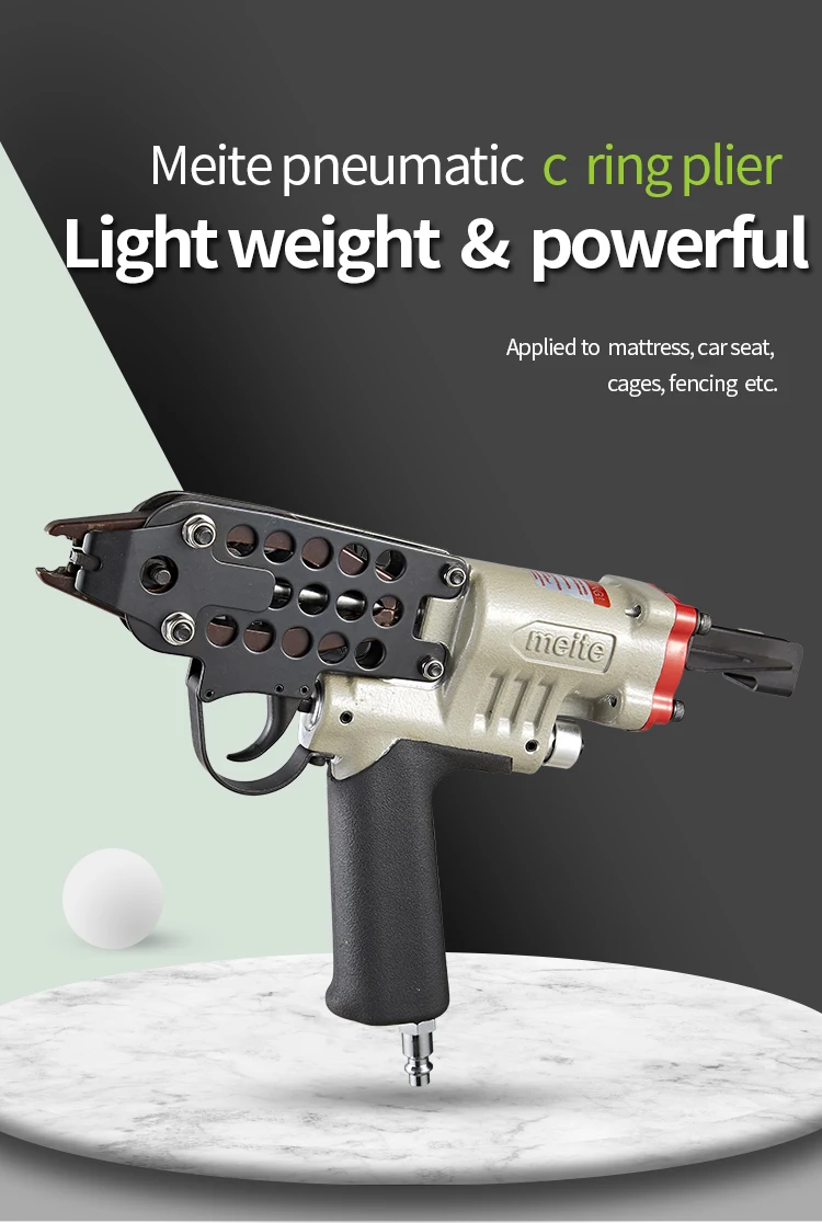 meite fastener edge clip SC-6 c ring staples sc760 c ring gun Galvanized hog Nail Hog ring plier