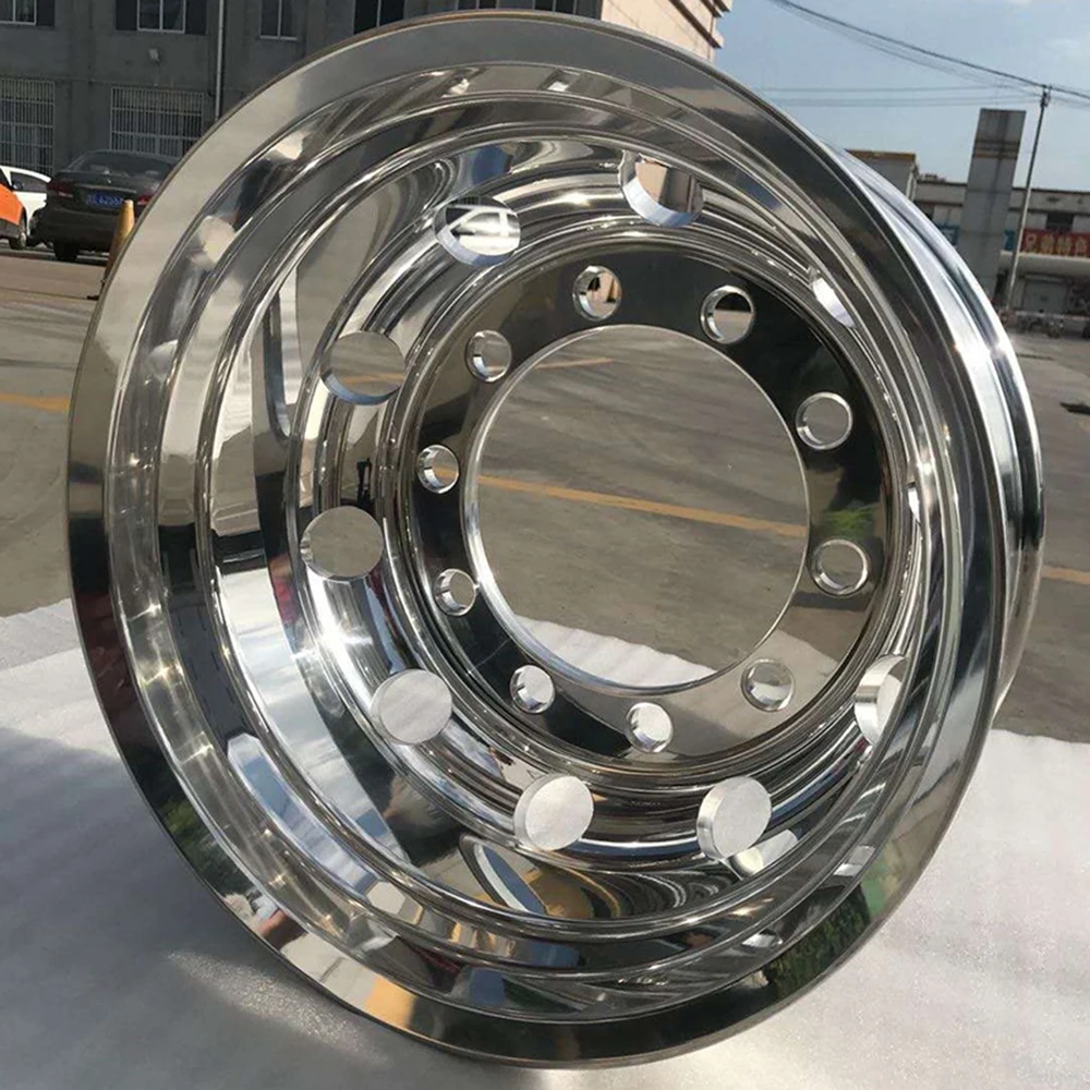 22.5*9.0 alloy truck wheels aluminum wheel wear-resisting dump