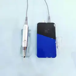 2021 High Quality 35000RPM Brushless Nail File Machine Portable Cordless Rechargeable Nail Drill