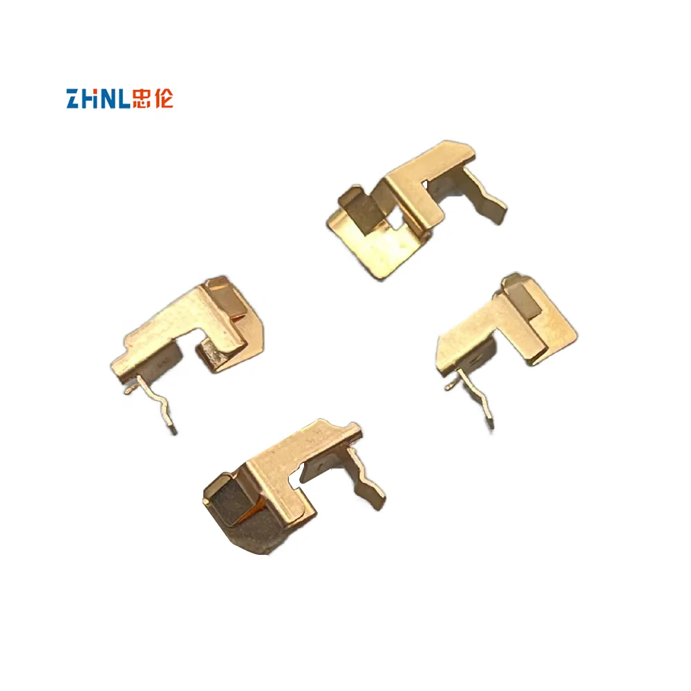 Customize OEM copper  brass stamping parts  of wall switch or socket