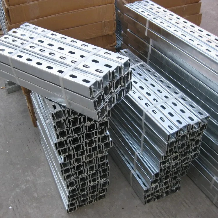 BESCA Aluminum Strut C Channel Galvanized Outdoor Building Supplies Strut Channel