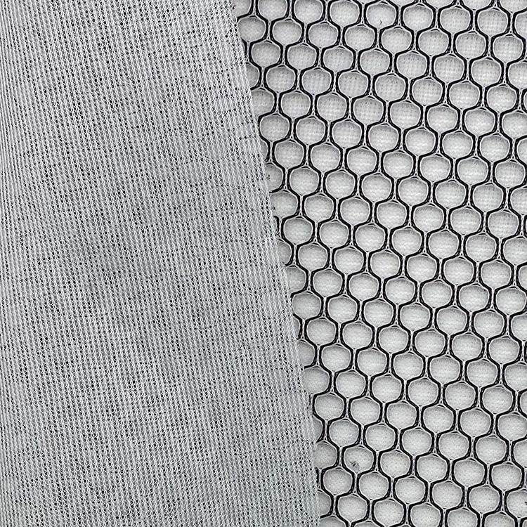 
Hot sale 100% polyester spacer 3d air mesh fabric for shoe / chair / furniture 