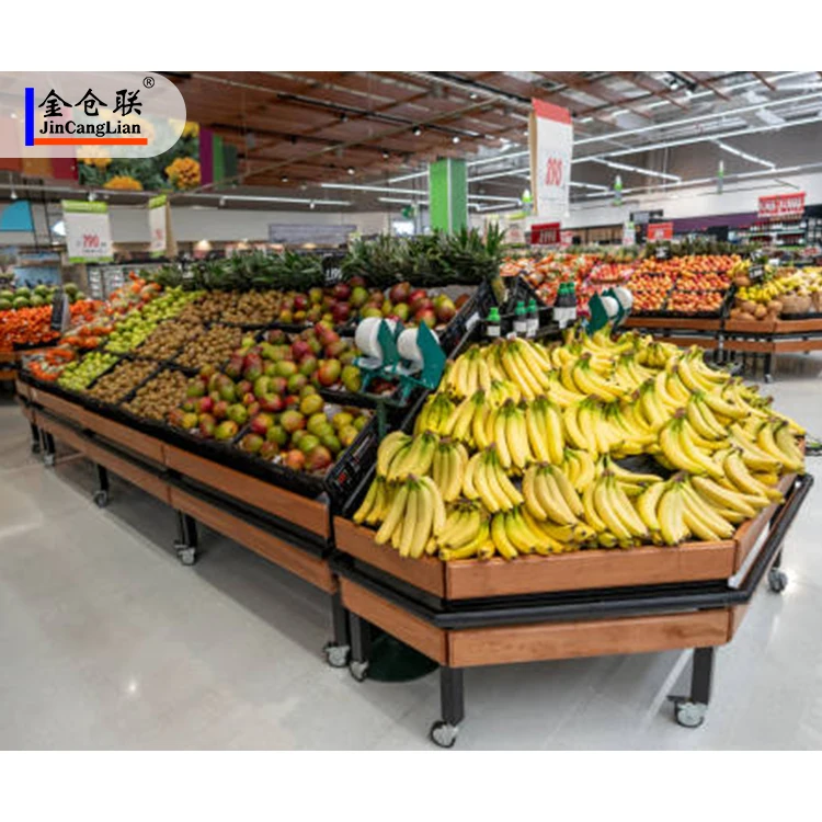 Universal Gondola Shelving Supermarket Fruit Shelf Shop Shelves