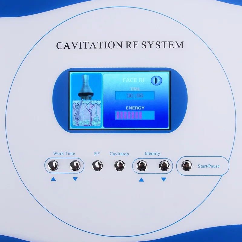 Weifang huamei hm-c800 best selling portable cavitation slimming 5 in1 ultrasonic rf vacuum 40khz
