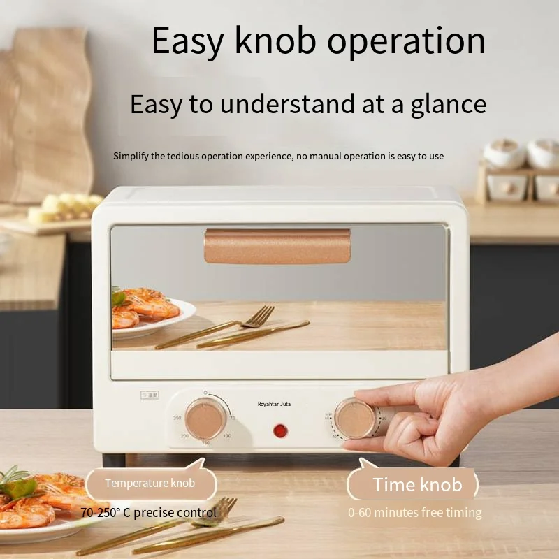 2024 Small portable 12L MINI Multifunction Electric Oven Home appliance Oven Baking Toaster Electric Oven