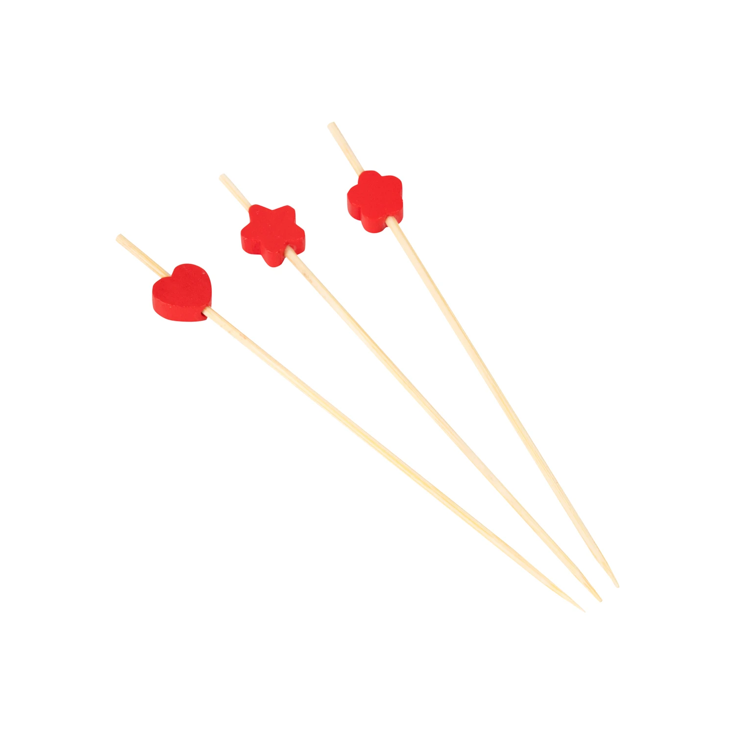 Eco Friendly Bamboo Skewer Manufacturer Decorative Wholesale Bamboo Skewers Fruit Picks