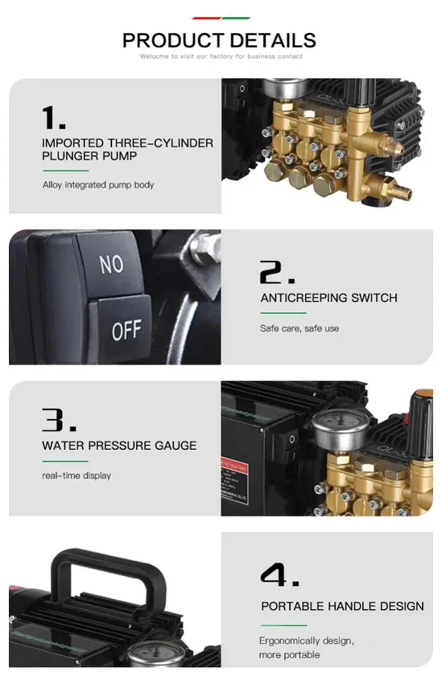 QL-390 carpet automatic high pressure car washer cleaning machine