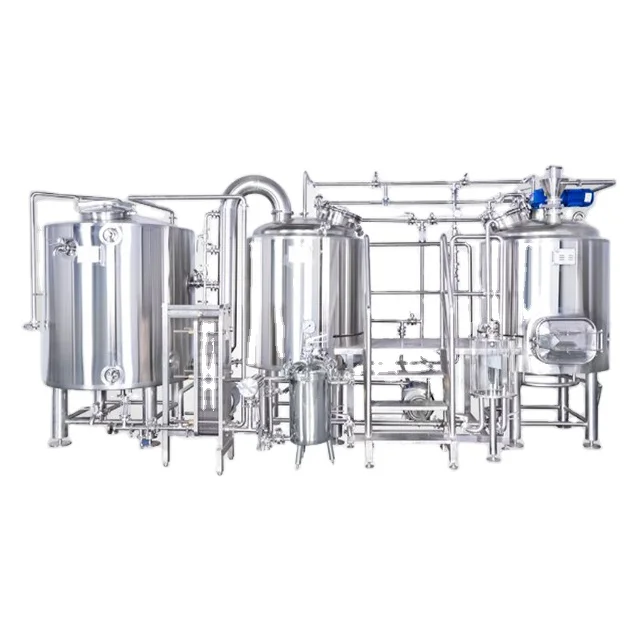 200l pilot beer brew system for beer recipe testing small batches beer brewing homebrewing customized two vessel brewhouse