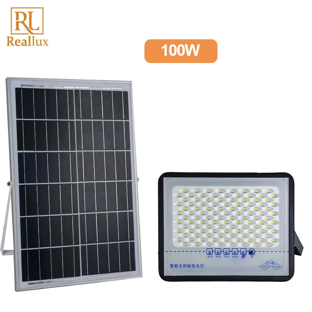 
500W Solar Sensor Street Light LED 2835SMD Waterproof IP65 Outdoor Garden Lamp Aluminum Solar Panel Pure White 6500K With Pole 