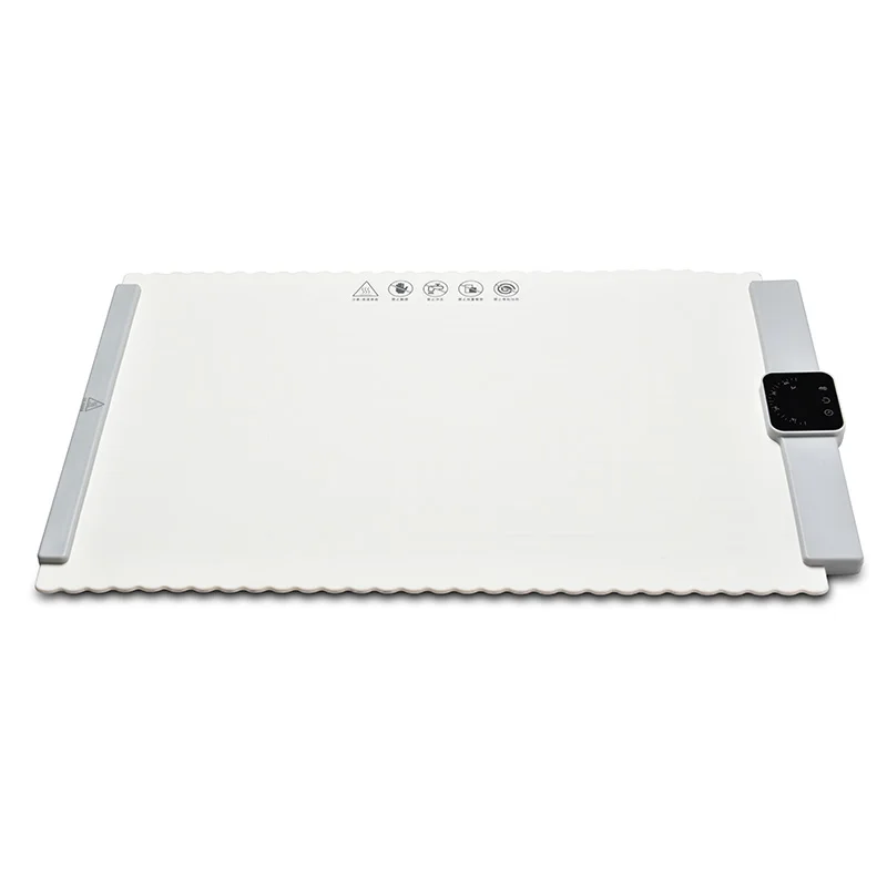 Food warmth constant temperature heating, ultra-thin portable electric silicone heating plate, can be rolled and folded storage