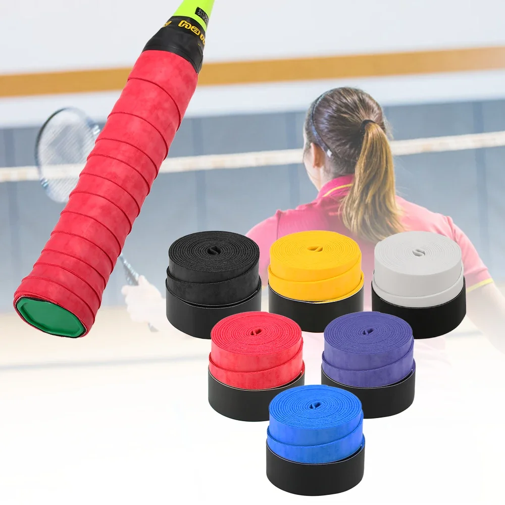 Anti Slip Original Head Overgrip Tennis Racket Grips Padel Accessory Shock Tennis Badminton Squash Training Sweatban