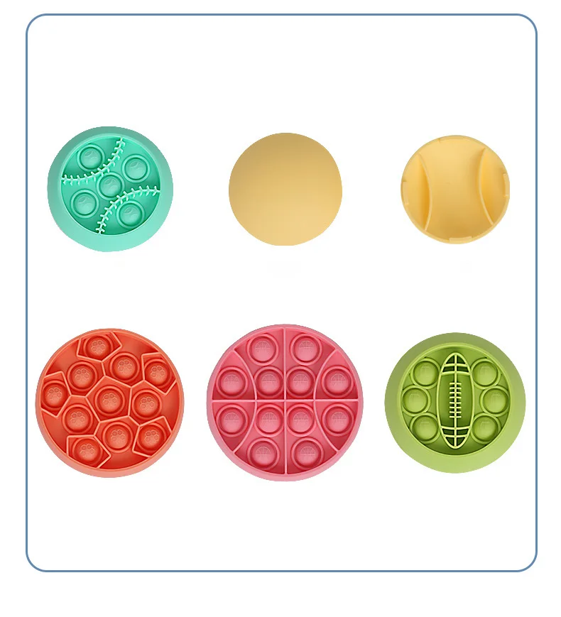 Best Selling Wholesale Poppet Fidget Toy Silicone Baby Stacking Toys Educational Toys Puzzle Fidget Popper Ball