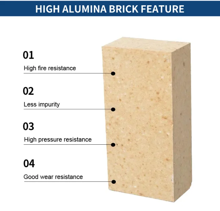 High temp heat insulation brick high alumina bricks boiler tube refractory tiles waste incinerator refractory tiles