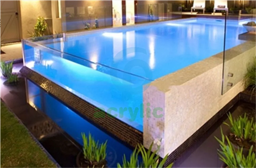 PG Wholesale Plexiglass Cylinder Tube Acrylic Swimming Pool