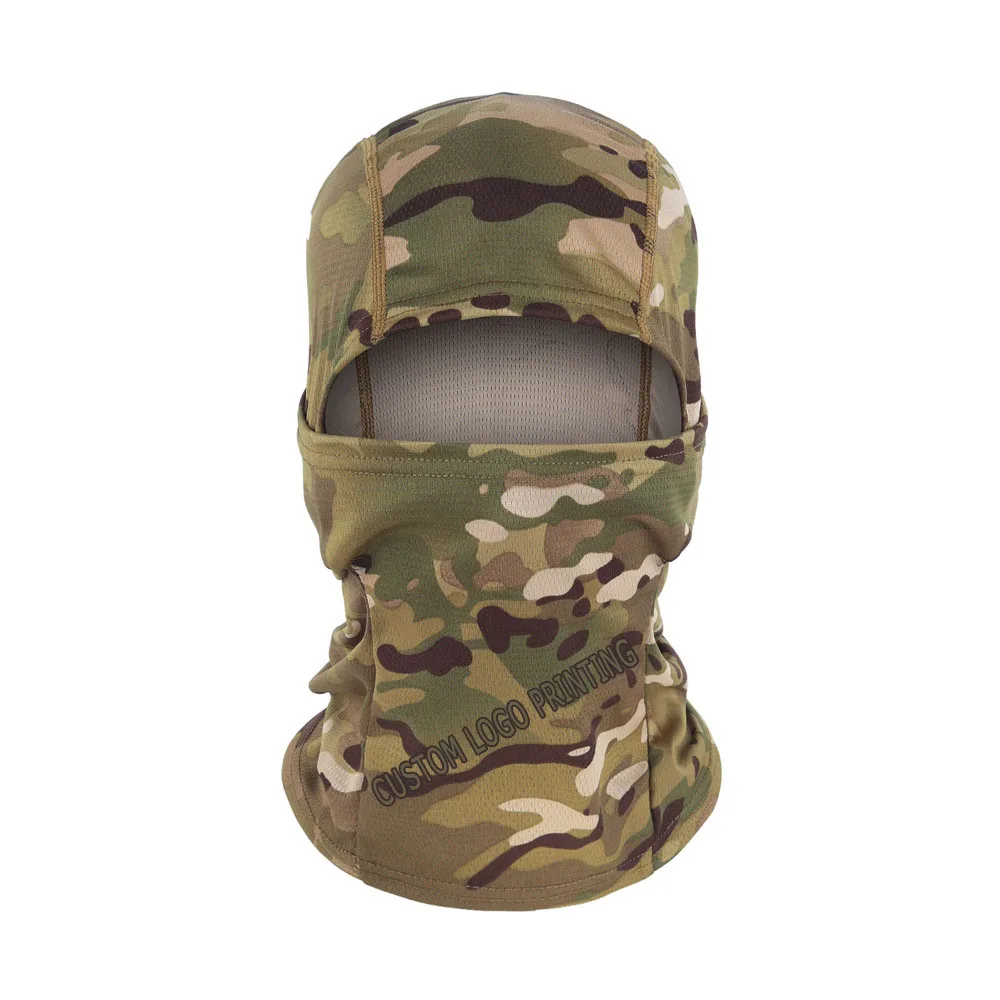 Custom printing Balaclava Hole  Hot Selling Custom Logo Full Face Cover Ski Mask  Balaclava for  Outdoor Riding