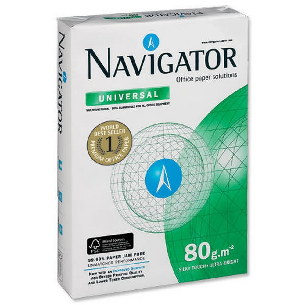 Бумага для копировальных аппаратов Navigator A4, бумага для копировальных аппаратов A4, 70 г/м2, 500 листов, бумага для копировальных аппаратов A4 80 г/м2