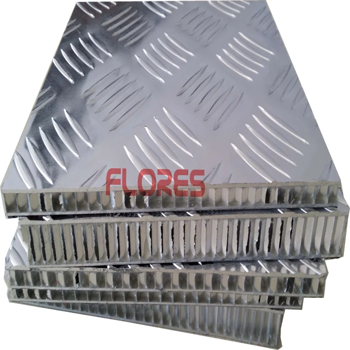 anti-skid aluminum honeycomb panel