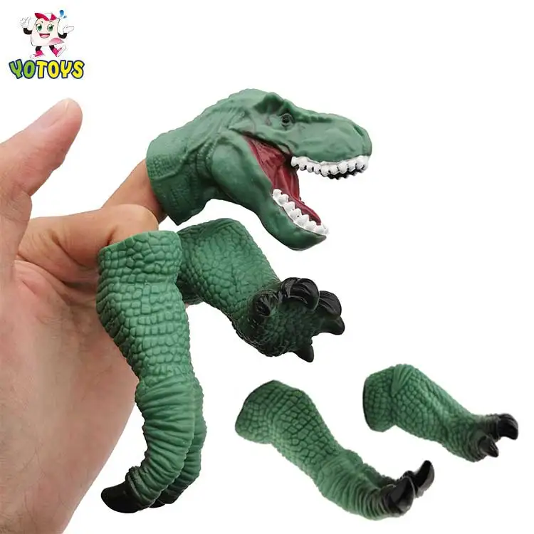 
Wholesale China Mini Soft Animal 3D Educational Dinosaur Finger Puppets for Kids Boys Toys Gifts  (1600055993626)