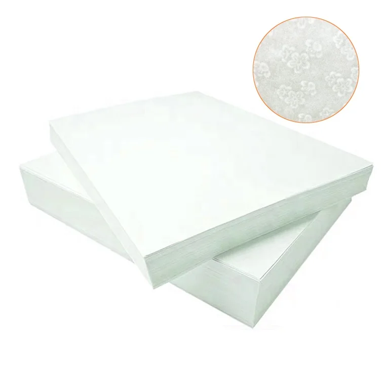 130g 100pcs three flowers  anti-counterfeiting anti copy  watermark paper Special a4 printing  Security Cotton paper