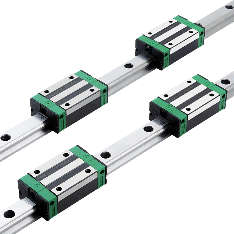 hgh15 hgw15 hgw20 hgh20ca linear guide rail speed guide roller railings linear rails ball bearing sliders