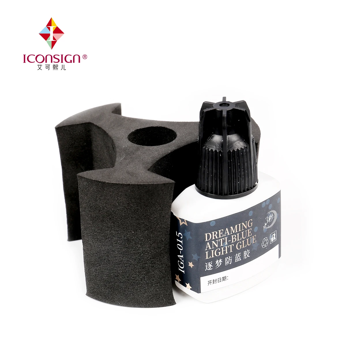 Контейнер для клея, высококачественный удобный контейнер для клея для наращивания ресниц с индивидуальным контейнером для клея