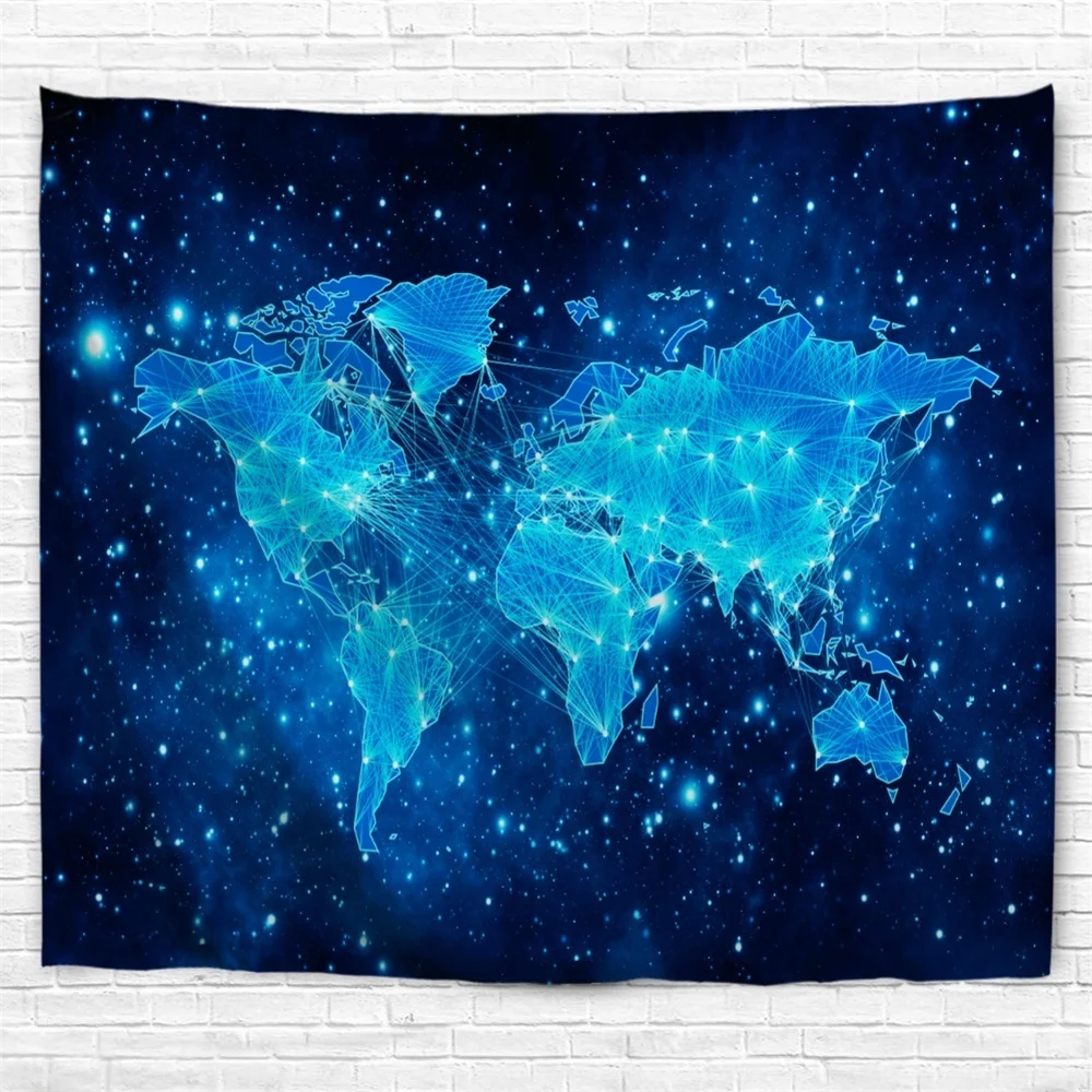 New arrival digital printed scratch off world map poster