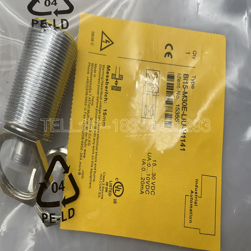 high quality New, plug-in inductive switch, low voltage switch   BI10-M30E-LIU-H1141 100% original