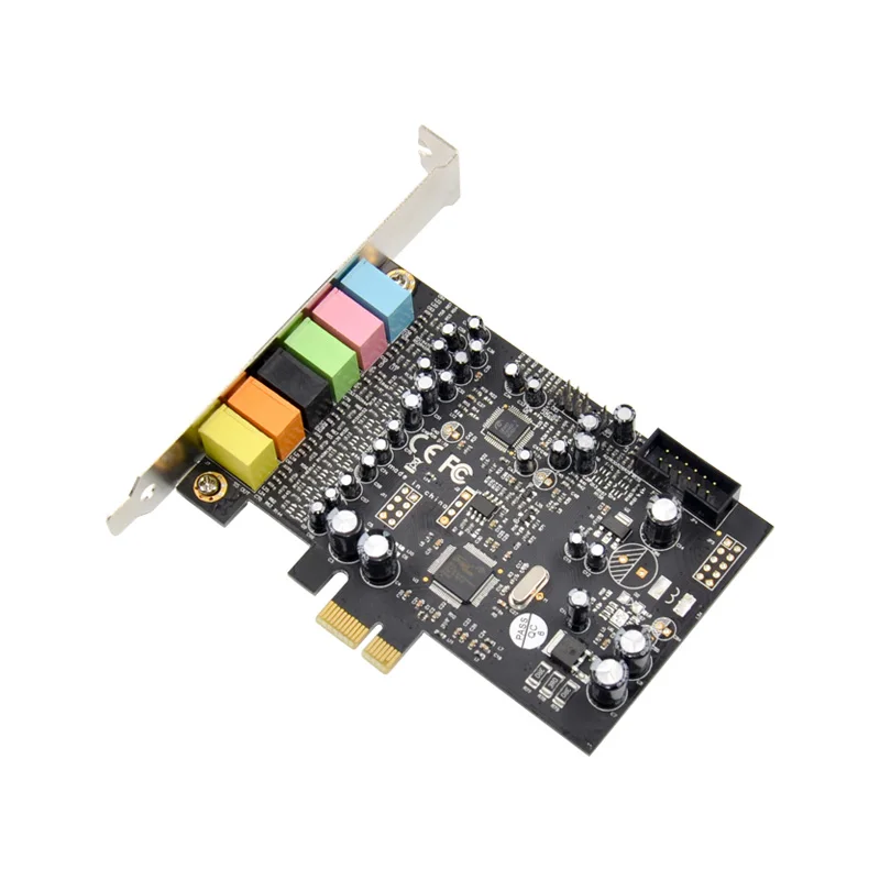 Хорошая цена новый продукт чипсет CMI8828 7 1 каналов PCI Express интерфейс Аудио