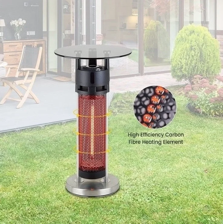 Economic and Reliable 1200W Infrared Heater Electric Waterproof Table