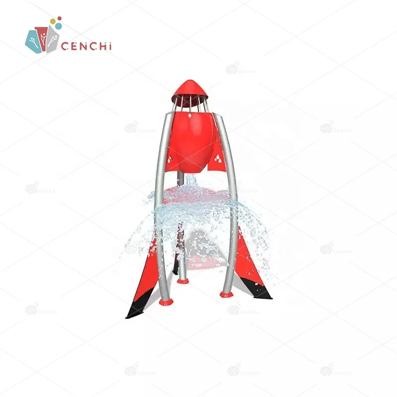 Оборудование для интерактивных водных игр Cenchi, коммерческие водные игровые площадки для коммерческого использования, разбрызгиватель для парка ракет