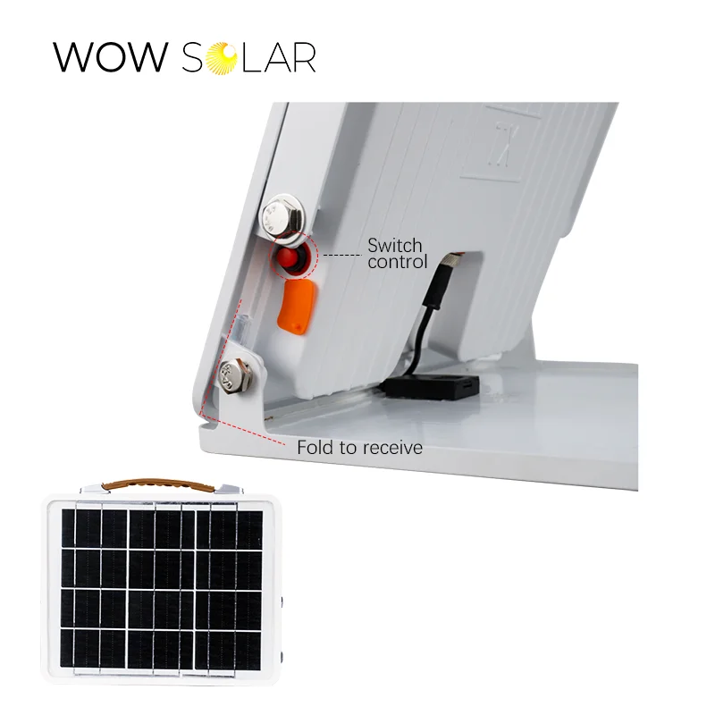 
Factory Price 2021 New All in one Portable Solar Camping Light 100watt with USB port 