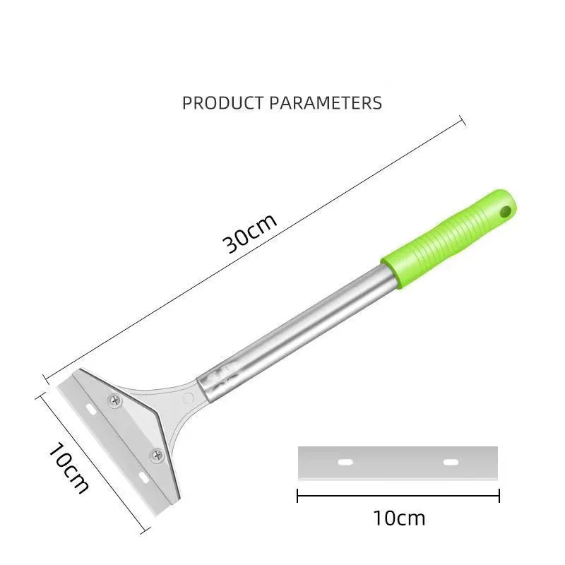 Metal Paint Remove Glue Scraper with Blade Rubber Handle Plastic Razor Cleaning Blade Scrapers Spades & Shovels