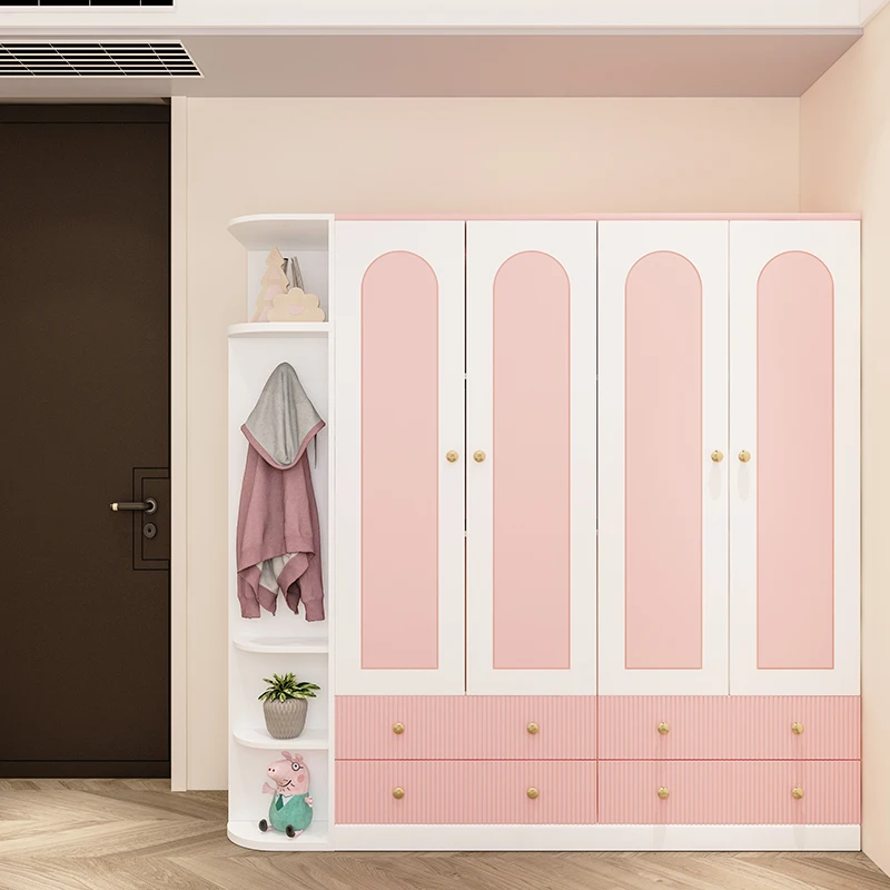 2023 new arrival factory direct sell bedroom wardrobe with 4 doors