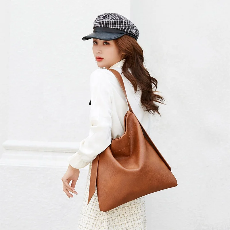woman bag 2022 new style handbag wholesale PU leather large capacity shoulder bag designer women handbag