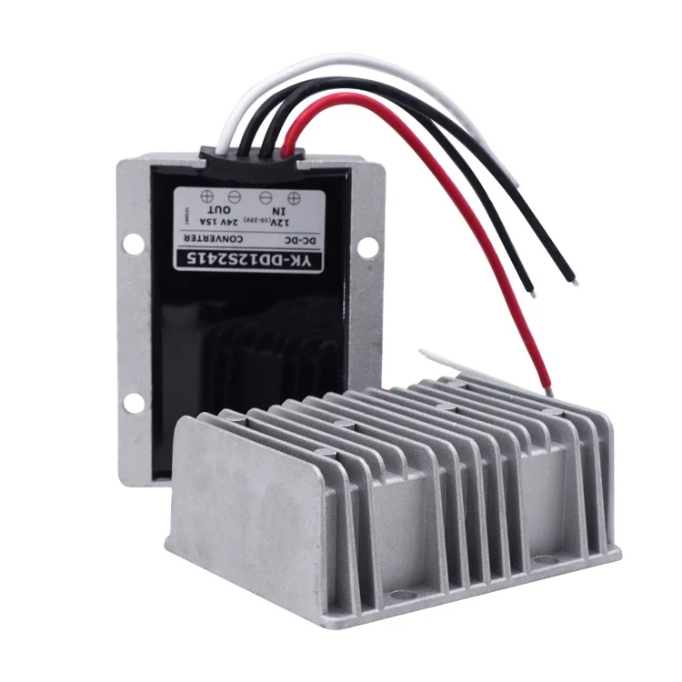 YUCOO Waterproof IP67 dc dc 10A 50W 12V/24v to 5v step down buck converter