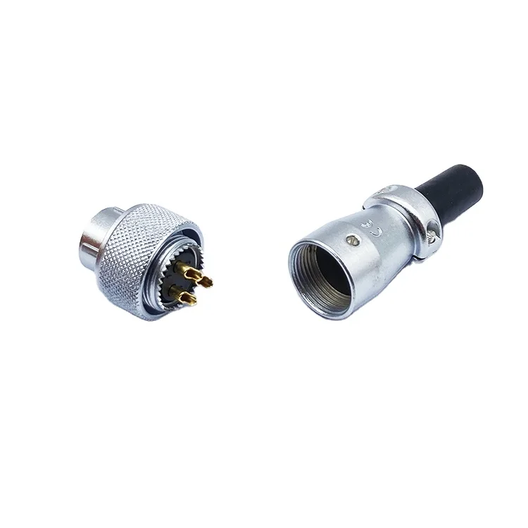 TOP WS16J3TQ IP67 3 Pin Military Circular Amphenol Connector Plug PVC Sleeve Connector Male Connector for assembly Bnc Machine