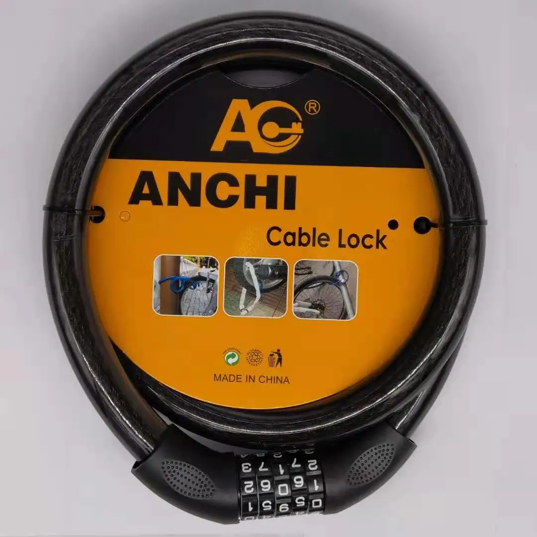 
Factory new product cheap chain lock safety outdoor lock bicycle password lock motorcycle password lock 