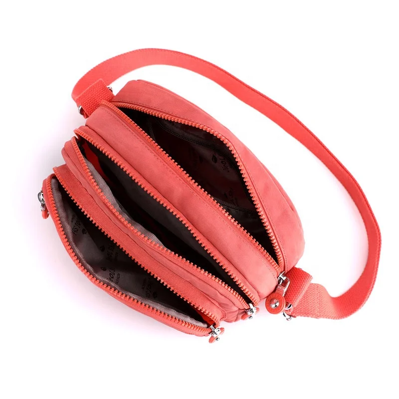 
New Style Waterproof Sling Bags Multifunctional Blue Women Crossbody Bags Fit Tablet PC Sling Bags for Women 