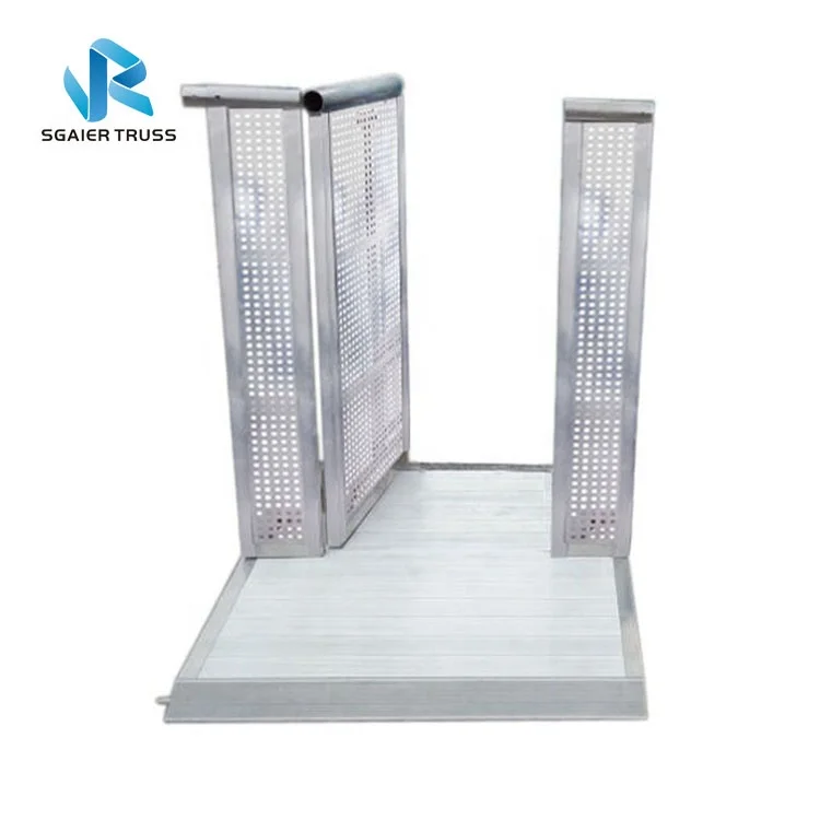 Good Quality Aluminum Concert Stage Safety Barrier Folding Crowd Control Barrier