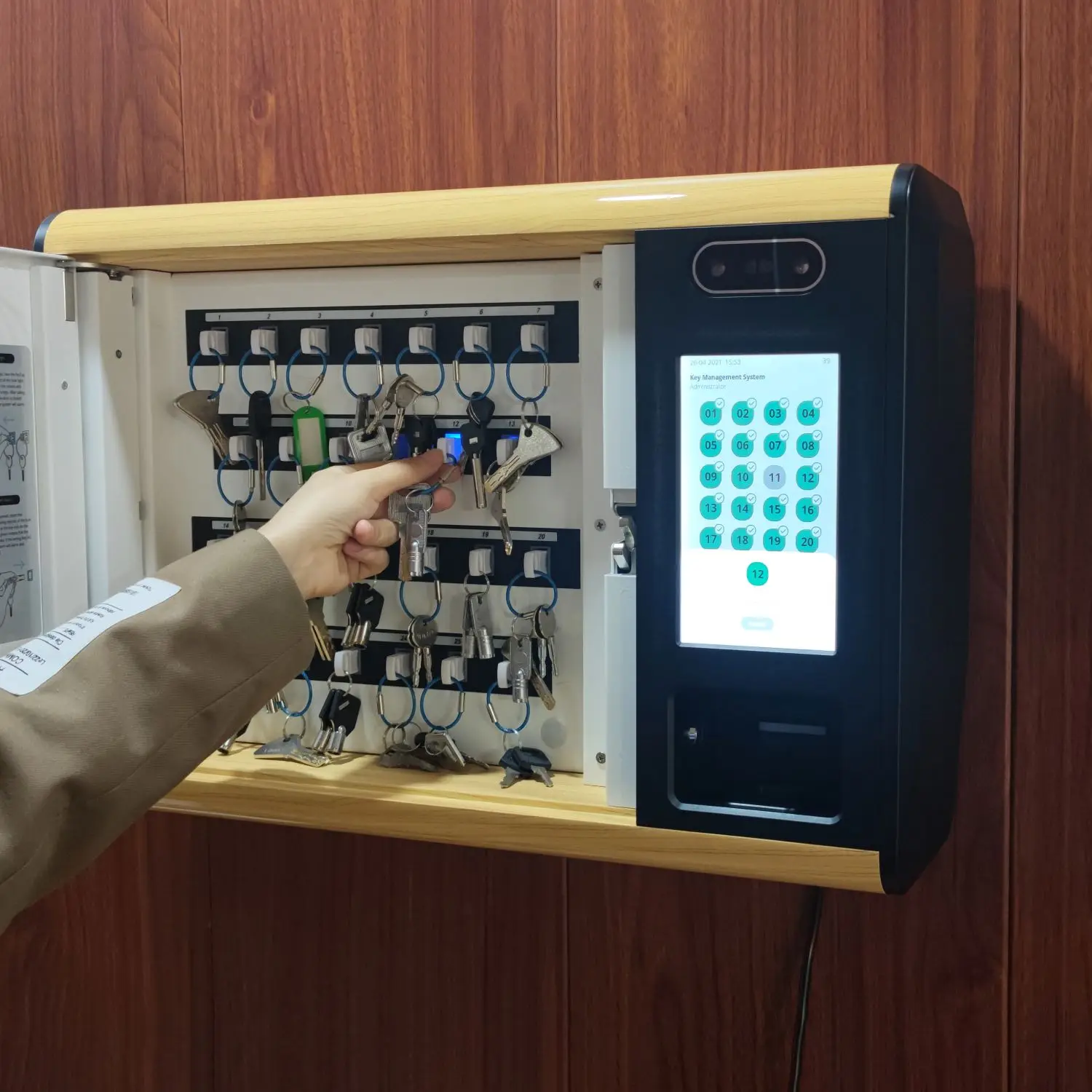 K26 Commercial Office Safe Staff Locker Cars Key Intelligent Management System