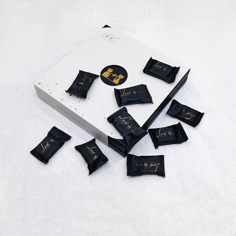 luxury Recyclable kitkat paper gift chocolate packaging box with dividers