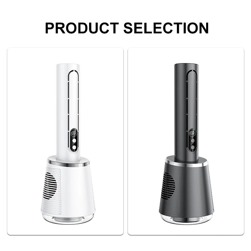 Popular home office Vertical Bladeless Air Purifier Fan Electric Fan Tower Stand Bladeless Fan